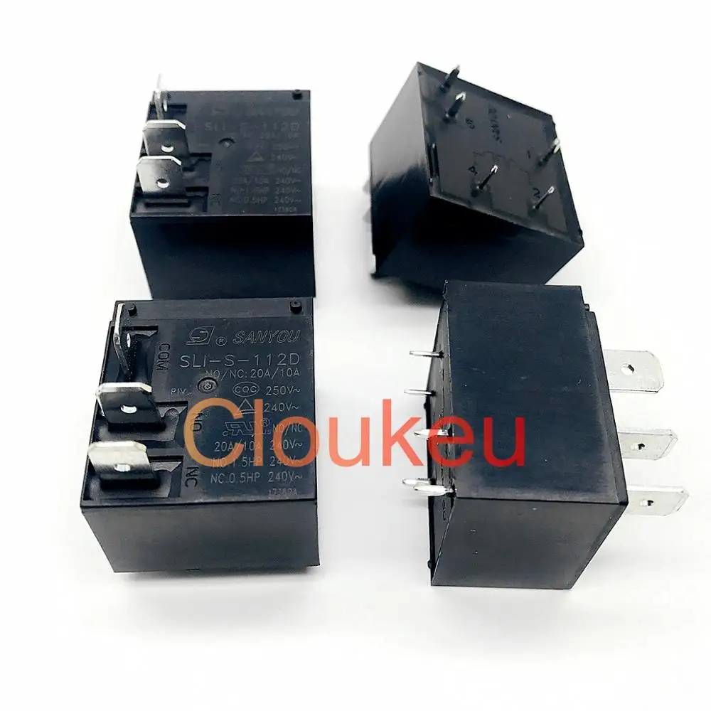 Relay SLI-S-105DM 112DM 124DM 5V 12V 24V 30A 4pin T93 HF2160 | Обустройство дома