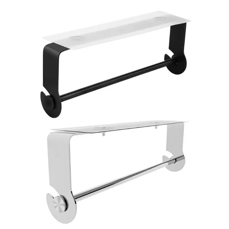 Клей Кухня рулон Бумага держатель под кабинет Нержавеющая сталь Полотенца для