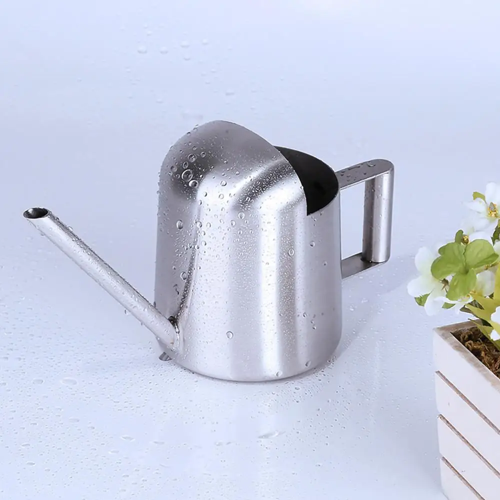 Небольшая Лейка для полива лейка из нержавеющей стали садовых растений дома и