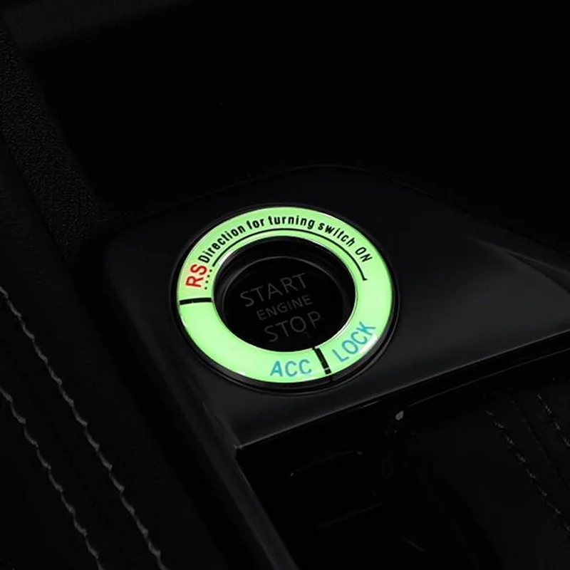 Tonlinker наклейка для интерьера автомобиля звезда двигателя/стоп чехол NISSAN Sentra 2019