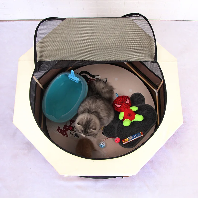 

Portable Folding Pet Tent Dog House Cage Dog Cat Tent Playpen Puppy Kennel Portable Outdoor Kennels Fences Pet Tent Houses