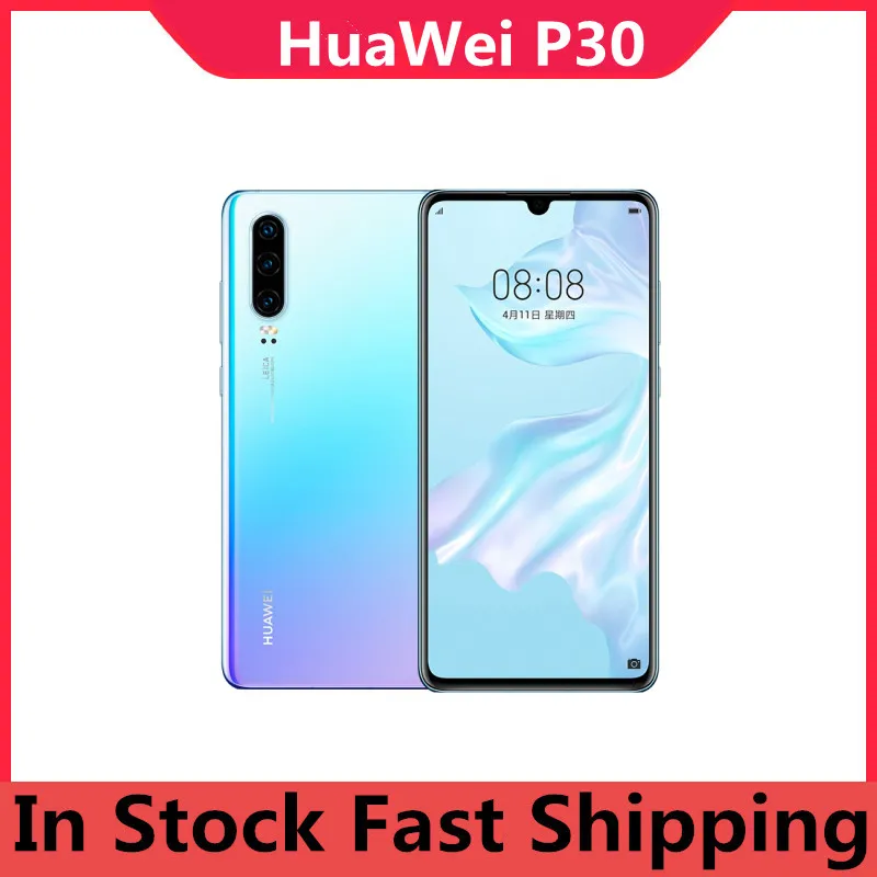 Международная версия HuaWei P30 ELE L29 мобильный телефон Kirin 980 Android 9 1 6 &quot2310X1080 ГБ ОЗУ 128