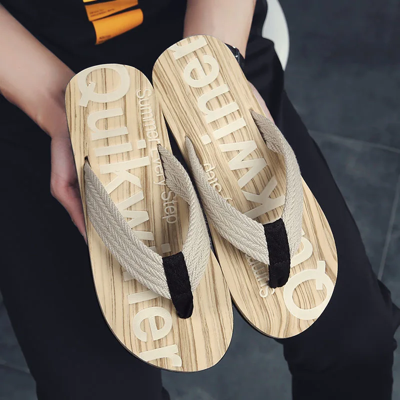 

Sliders Flip Flop Man Slippers 2020 Trend Summer Anti-skid Outdoor Light Casual Beach Male Sandals Household Slides for Men