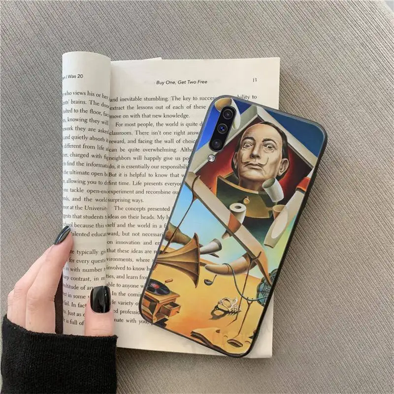 

Salvador Dali Art retro painting Phone Case For Samsung galaxy S 9 10 20 A 10 21 30 31 40 50 51 71 s note 20 j 4 2018 plus