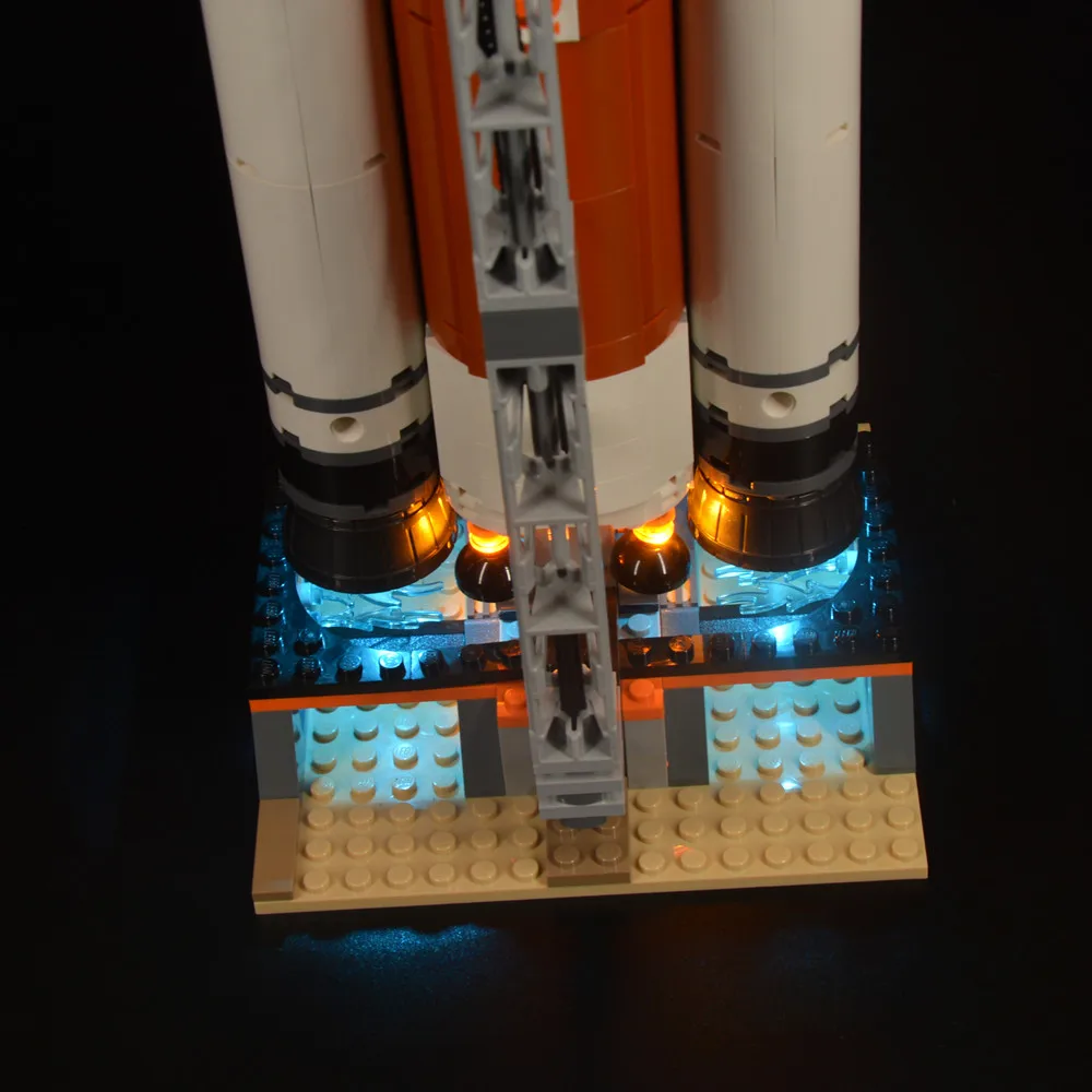 Набор светильник Рей для серии 60228 City Deep Space Rocket And Launch Control игрушки сделай сам