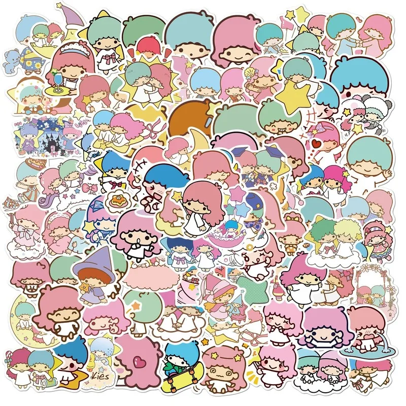 

10/50/100Pcs ToyTwin Princesses of The Wonder Planet Anime Sticker for Refrigerator Fridge Skateboard Laptop Luggage Pegatina