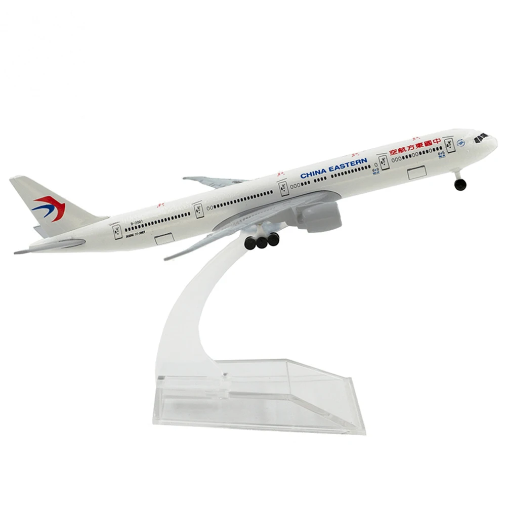 

1/500 масштаб самолета Boeing 777 с шасси Китай Eastern Airlines 15 см сплав самолет B777 модель игрушки Дети подарок коллекция