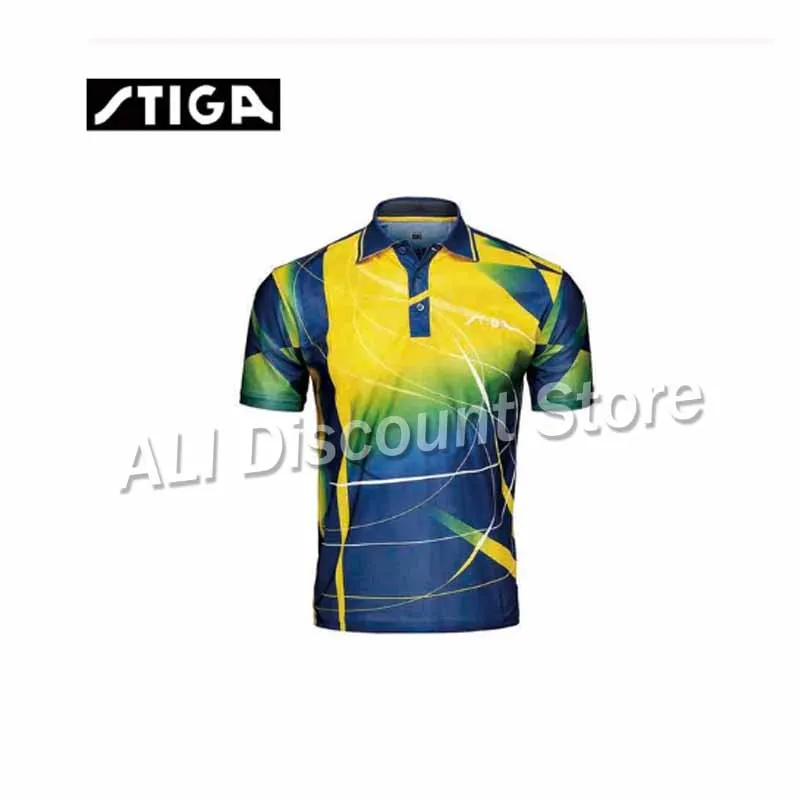 STIGA футболка для настольного тенниса Спортивная майка бадминтона Джерси Mujer Hombre