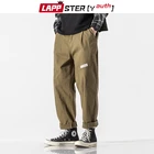 Брюки-карго мужские, однотонные, в Корейском стиле, 2021