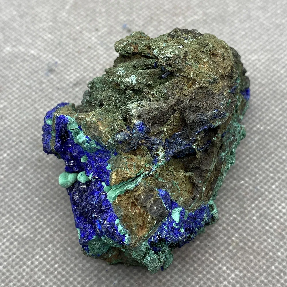 

Natural azurite mineral cristal espcime da provncia de anhui, china H33#