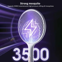 new handheld mosquito swatter killer racket usb rechargeable anti mosquito repellent trap zapper electric insect fly bug swatter