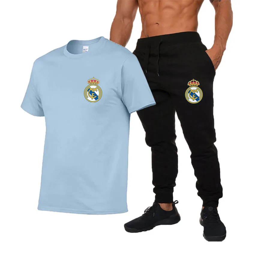 

2021 Selling Men's Sweatshirt + Pants 2 Piece Set Casual Sportswear Basketball Wear Spring and Summer New Sportswear Brand Suit