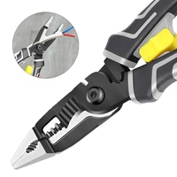 multifunctional electricians tool pliers wire stripping pliers wire crimping pliers stripping wire drawing needle nose pliers