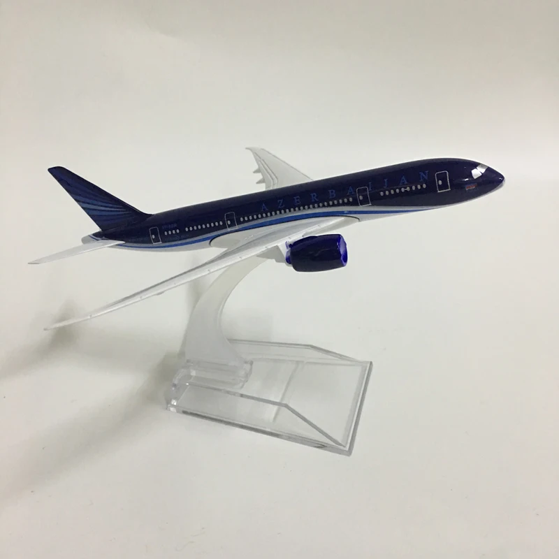 Azerbaian Airlines Boeing 787 16 см металлическая модель летательного аппарата подарок на день