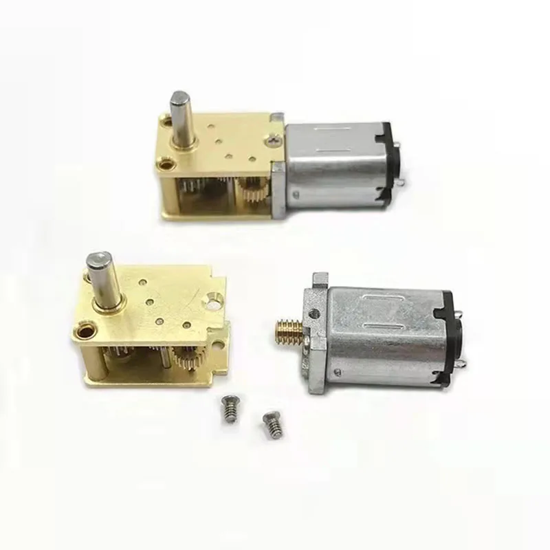 Микро N20 одновальный полностью металлический редукторный двигатель 12 в 16