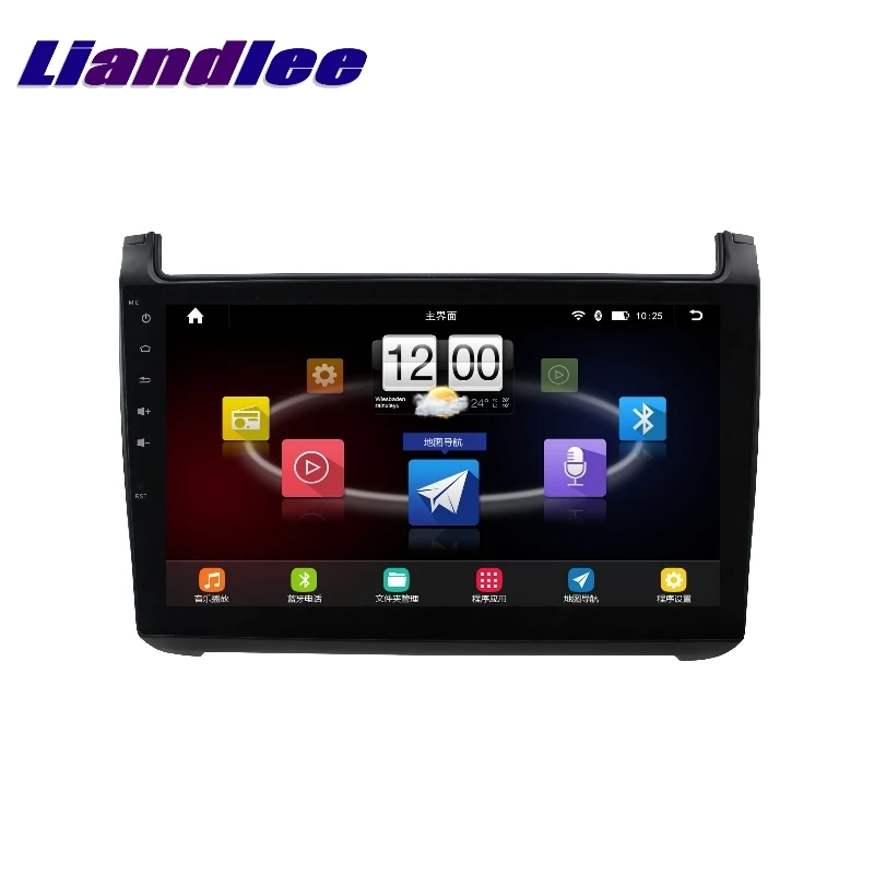 Liandlee для Volkswagen VW Polo Mk5 2009 ~ 2017 Автомобильный мультимедийный ТВ DVD GPS аудио Hi-Fi радио