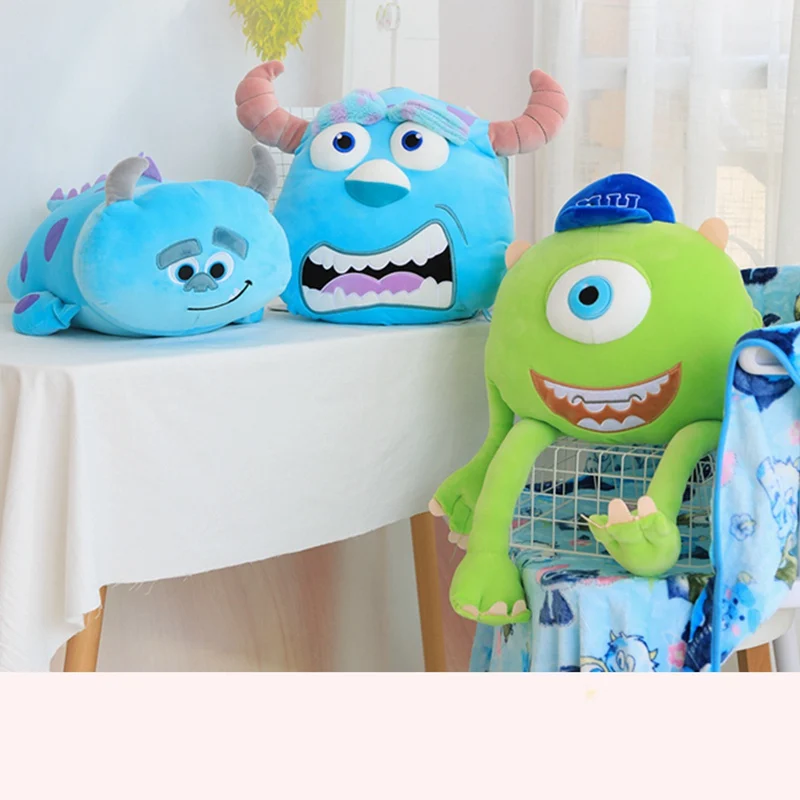 Забавная плюшевая игрушка Майк Монстр университет Вазовски мягкая мультяшная