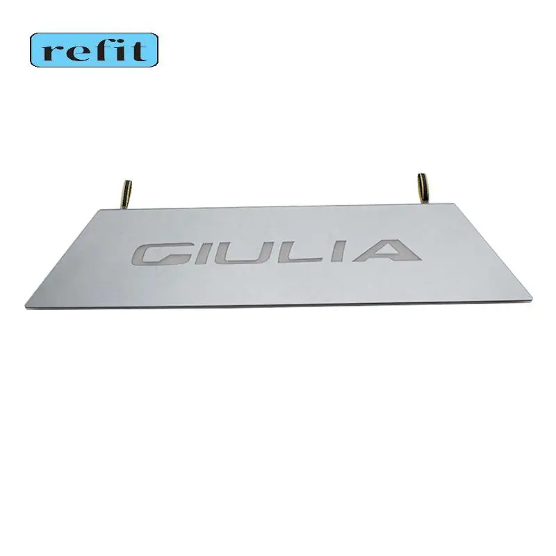 

Car high-position brake lamp light leakage plate Exterior car lamp decoration sticker For Alfa Romeo Giulia Modification