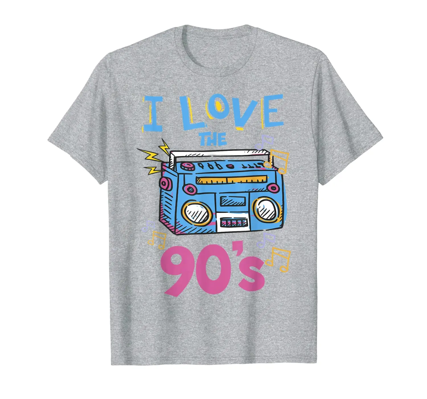 

Retro 1990s Music Lovers Gift Design T-Shirt