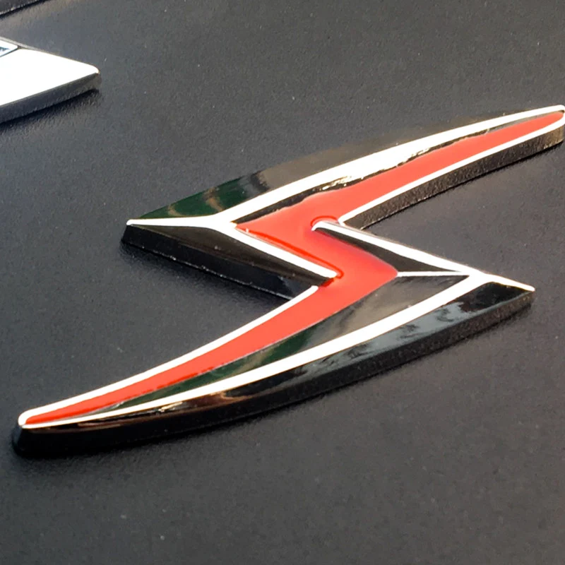 

3D Metal stickers Thunderbolt Lighting Car Auto Trunk Emblem Badge Sticker Decals Universal Car Accessories Decorations Stickers