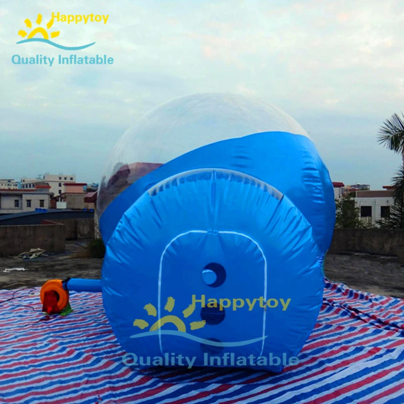Günstig Outdoor Kabine Haus Camping Transparent Iglu Kuppel Klar Aufblasbare Blase Zelt Lodge Ballon