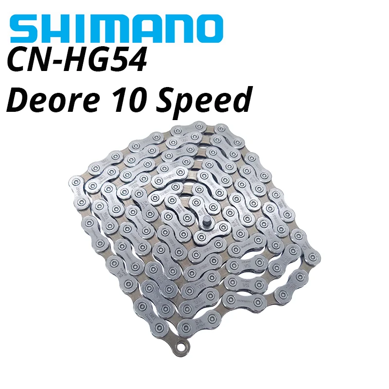 Shimano Deore HG54 10 скоростная велосипедная цепь MTB горный велосипед s цепи HG X 54 для deore m591