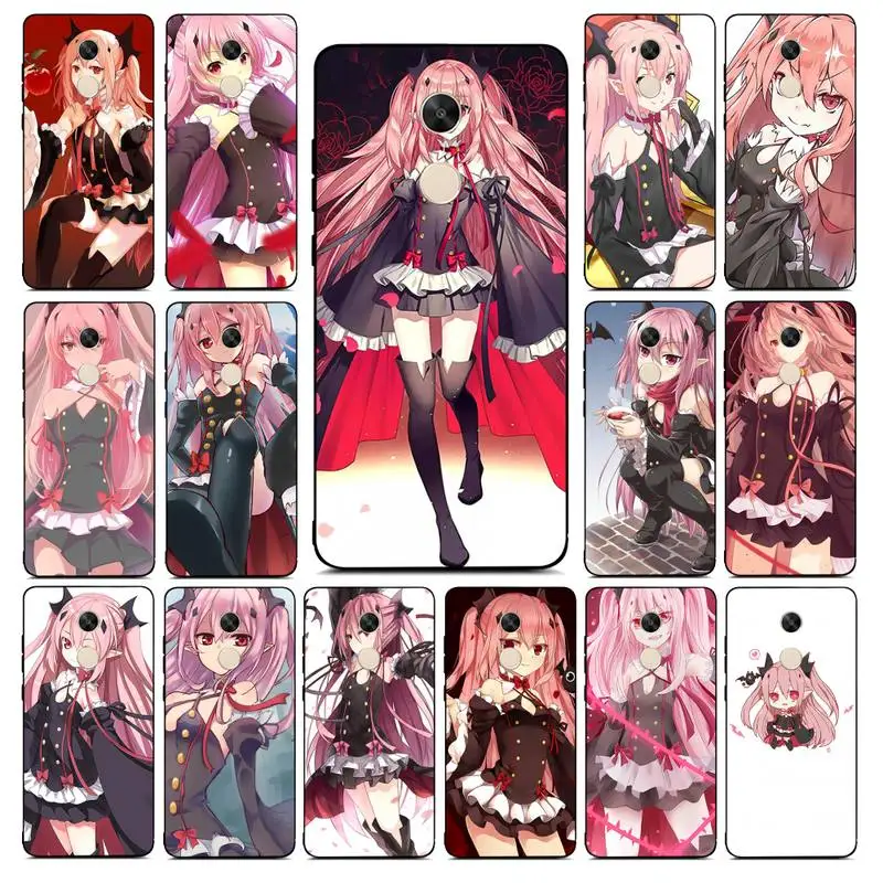 

Yinuoda Anime Hiiragi Shinoa Seraph of the end Phone Case for RedMi note 4 5 7 8 9 pro 8T 5A 4X case