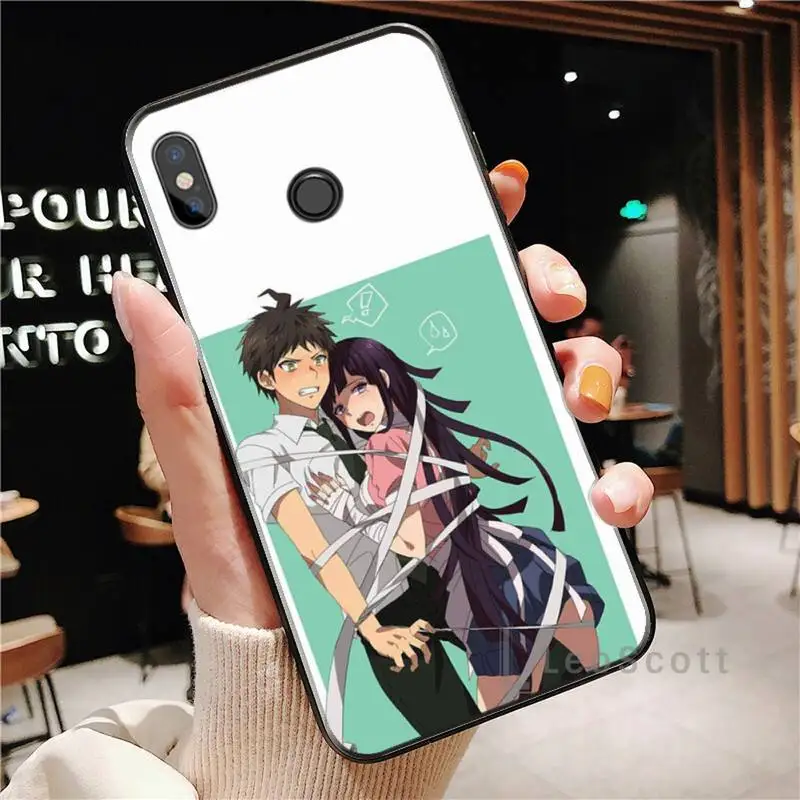 

Japanese Anime Naegi Makoto Phone Case For Xiaomi Redmi note 4 4X 8T 9 9s 10 K20 K30 cc9 9t pro lite max
