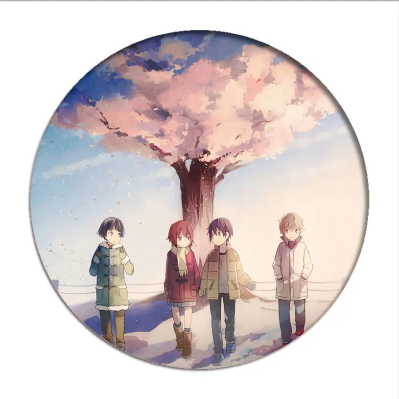 Город в котором только я отсутствует Значки для косплея Кайо хиназуки брошь