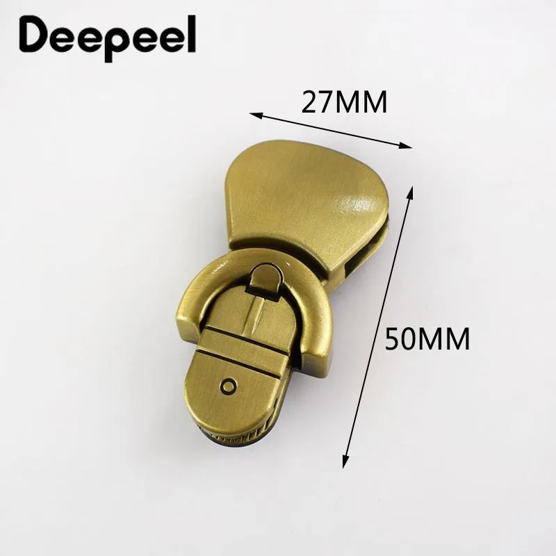 2 шт. Deepeel 27*50 мм сумки с кисточками модная обувь пряжкой поворотной блокировкой