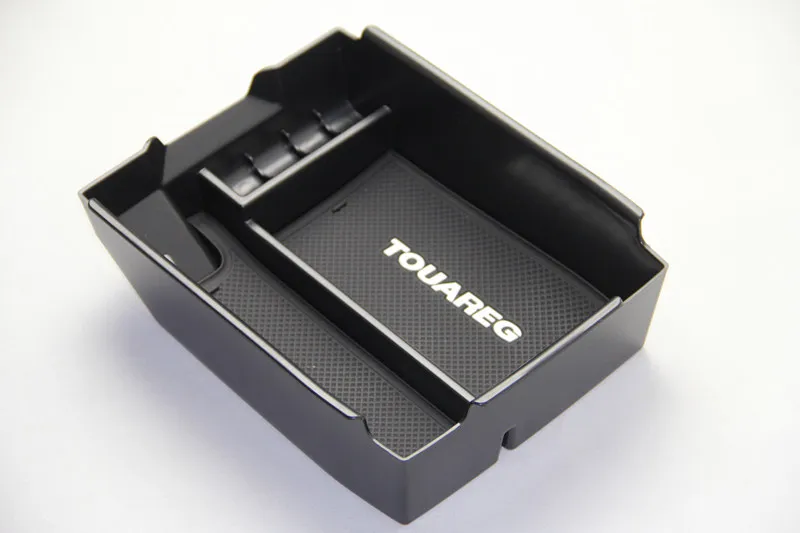 

Armrest Center Box Storage For VW Touareg 2019 Container Organizer Tray Central Glove Storage For Newest Touare g