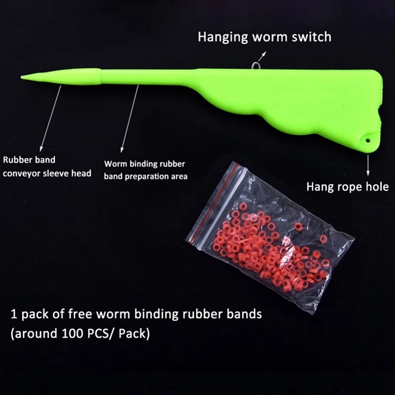Профессиональный зажим для дождевого червя рыболовных приманок | Спорт и