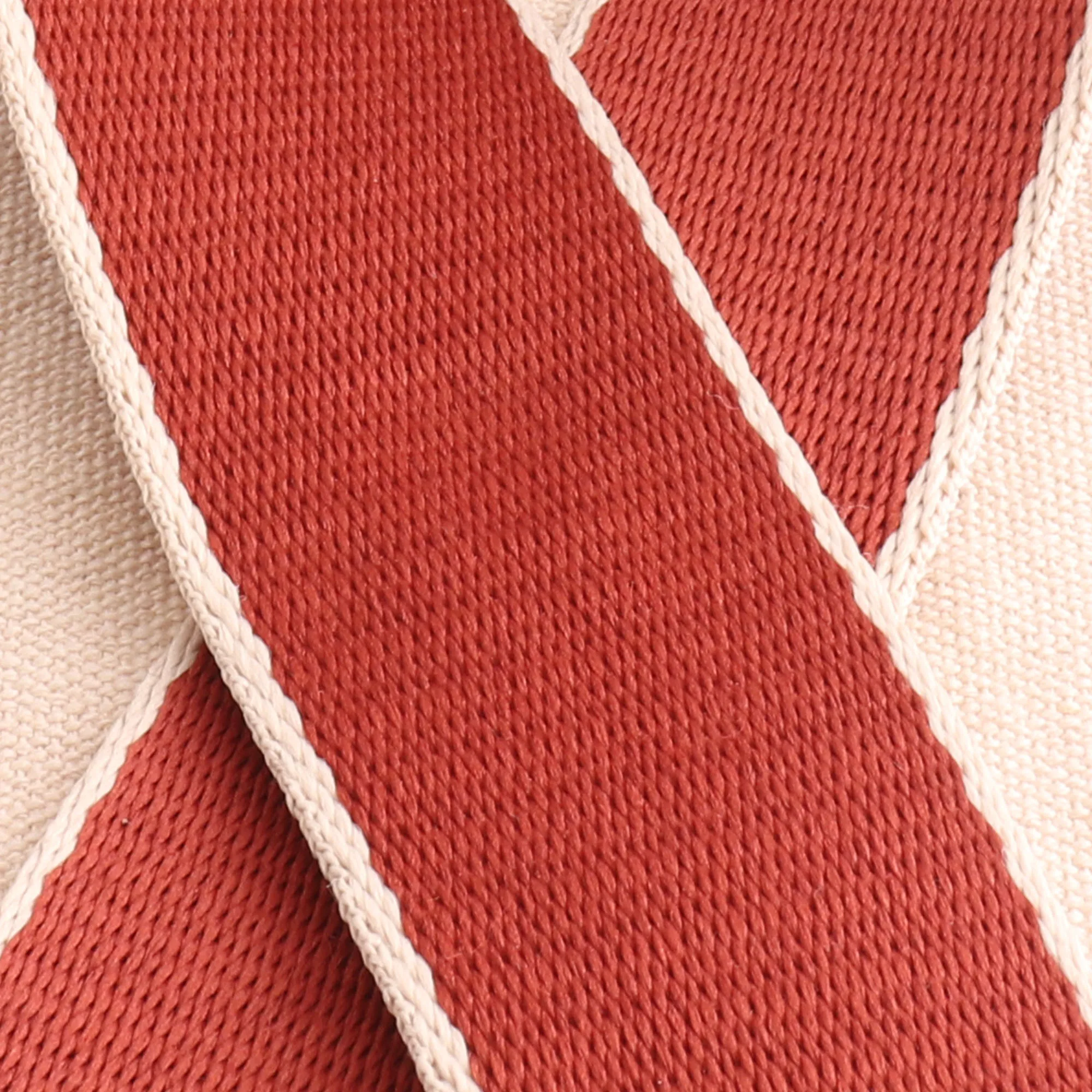 38 мм коричневая хлопковая тесьма полосатый лямки кошелек ручки ремень обивка