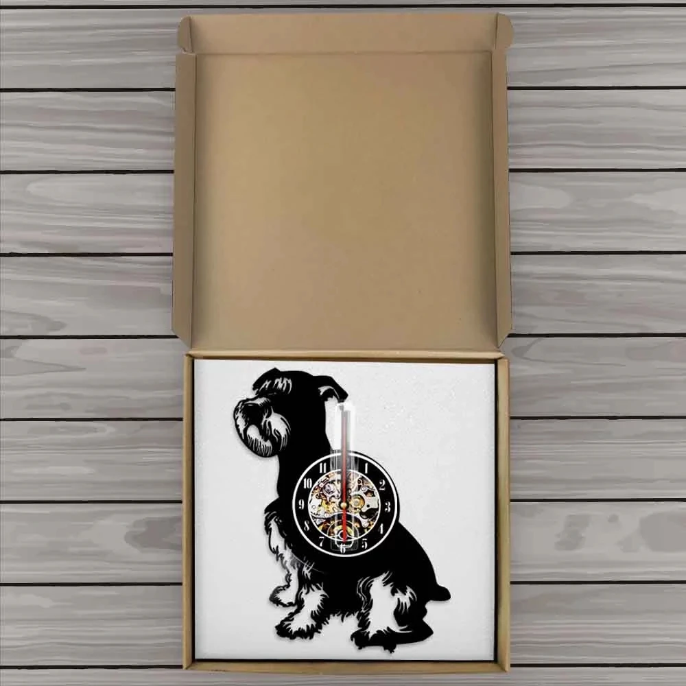 Настенные часы с виниловой пластиной для собак и животных | Дом сад