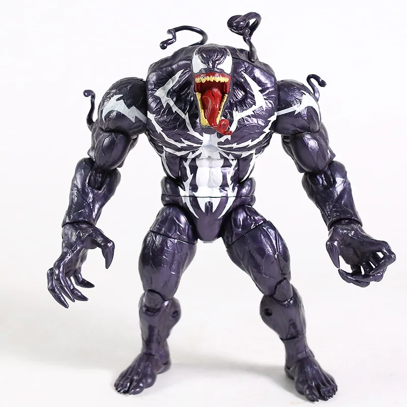 Venom фигурка Удивительный Человек-паук злодей KO's Marvel Legends BAF длинный язычок