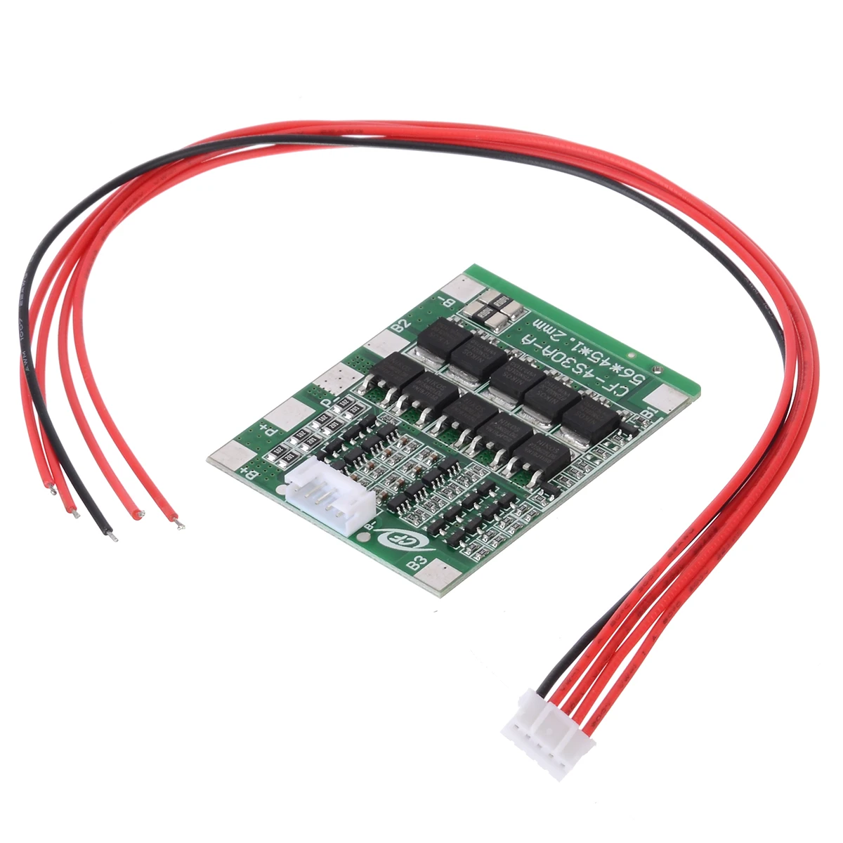 4S 30A 12 в BMS PCB защита баланс доска для LiFePo4 срок службы 18650 батареи интегральные схемы 64X56X4,0 мм