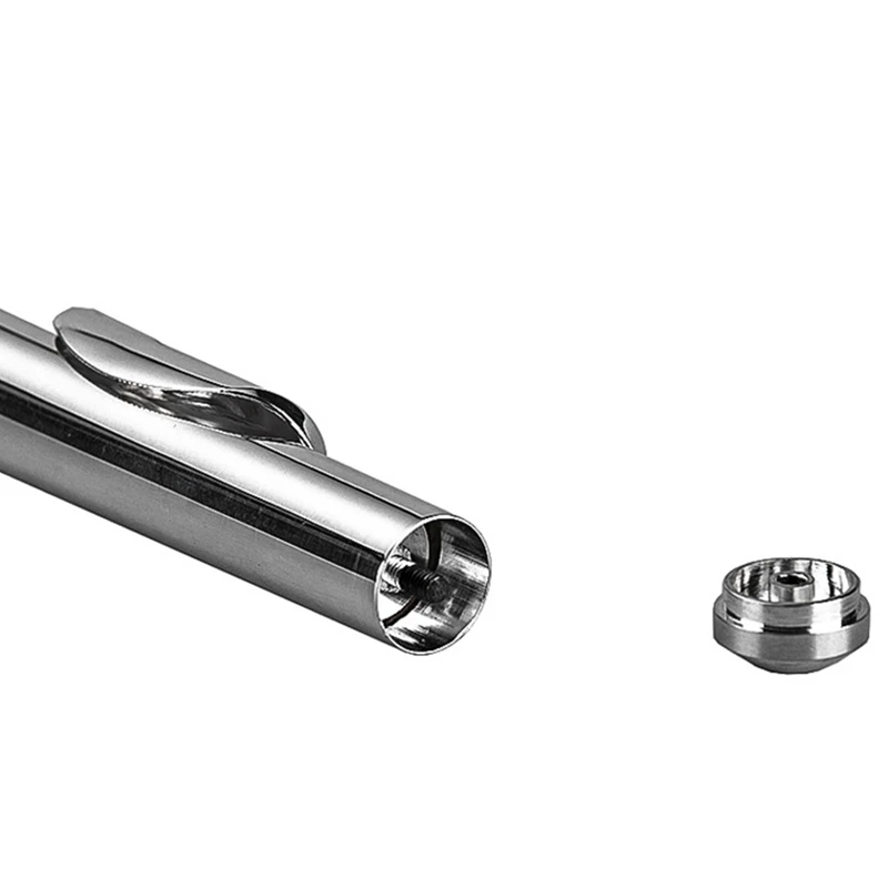 

23Cm Length Metal Flute Head Joint Headjoint Mouthpiece Replacement Woodwind Instrument Accessories Silver