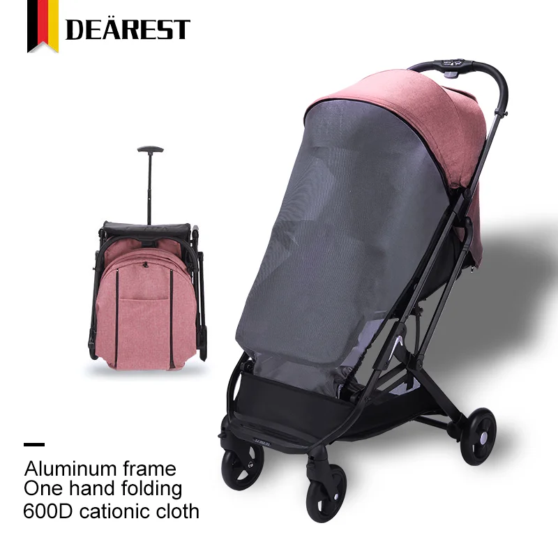 

Deares 2021 New Upgrade Baby Stroller Wagon Portable Folding Baby Car Lightweight Pram Baby Carriage Travel Europe Baby