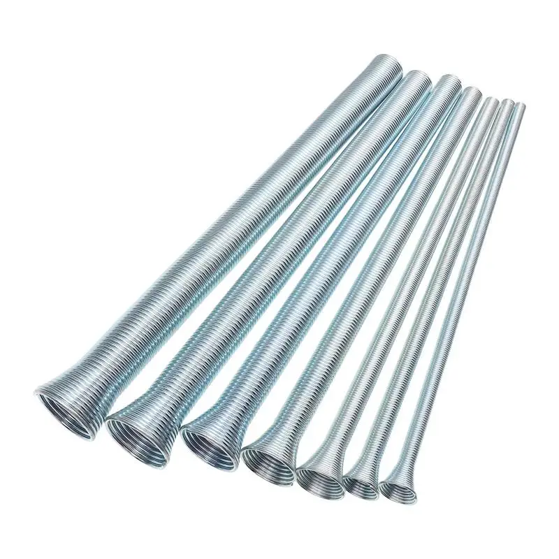 

7pcs Bending Copper Tube Aluminum Tube Steel Tube Bender Durable Spring Tube Benders Pipe Bender Refrigeration Maintenance Tools