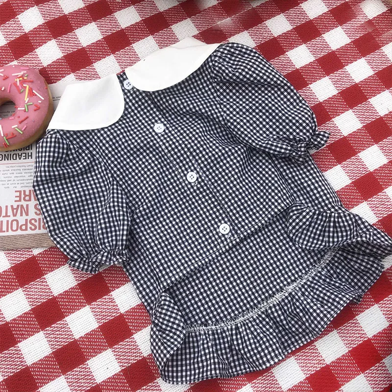 

Одежда с принтом в виде собак для маленьких собак Летнее платье для панель в форме французского бульдога пальто для чихуахуа рубашка с коро...