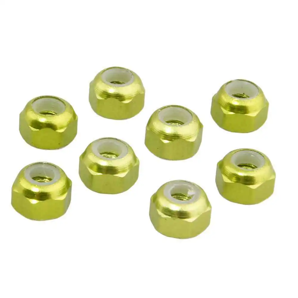 RC A580042 алюминиевая гайка для шин M3 8P подходит WLtoys 1:18 внедорожник A949 A959 A969 A979 k929