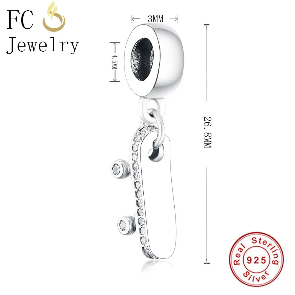 FC ювелирные изделия оригинальные фирменные подвески браслет из стерлингового