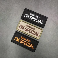 mama say im special embroidered patches personalized backpack patch outdoor letter cloth stickers armbands military fan badge
