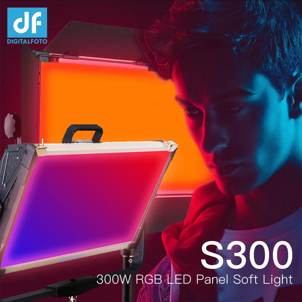 Полноцветсветодиодный RGB Светодиодная панель S300 непрерывное мягкое освещение