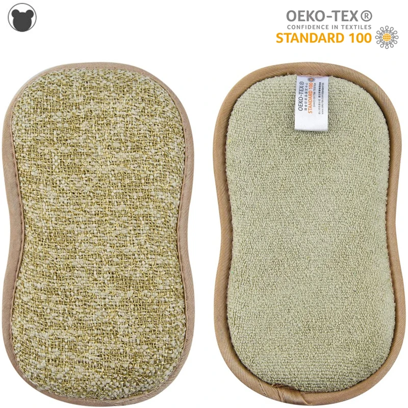 18pcs set cleaning supplies gift bag microfiber kitchen towels glass scouring pad sponges household rags bathroom cleaning tools free global shipping