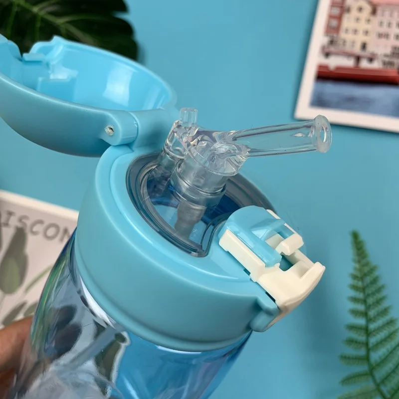 Детский милый стеклянный чайник мультяшный динозавр пластиковый чехол для