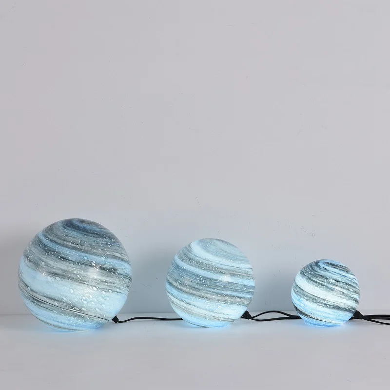 

Фэнтези планеты настольная лампа ночник молочный путь звездное небо свет спальня комната прикроватная атмосфера ладонь галактика свет