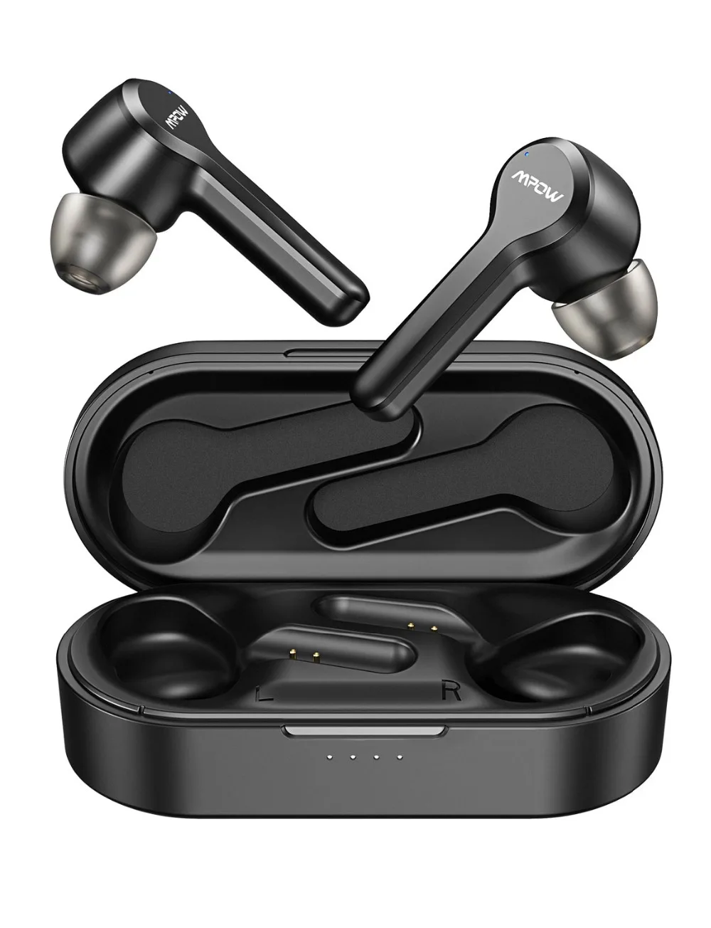 Mpow M9 TWS True Беспроводной Bluetooth 5,0 наушники IPX7 Водонепроницаемый наушники с зарядный чехол 30 часов проигрывания для iPhone 11