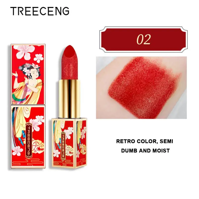 

7colors Oriental Classical Beauty Vintage Velvet Lipstick Matte Pigmented Waterproof Lasting Charming Makeup Cosmetics