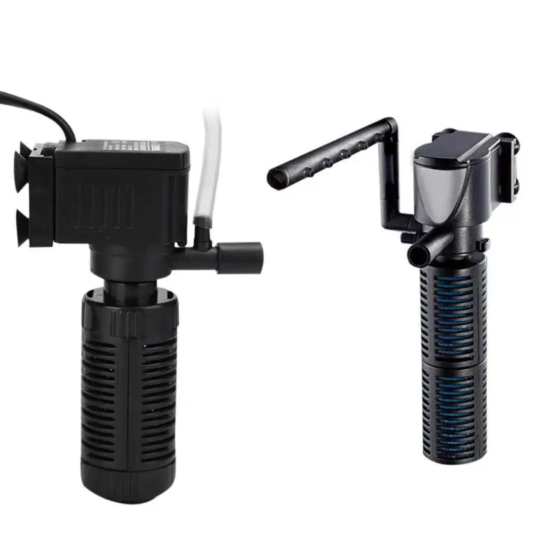 Аквариумные фильтры водяной насос распылительная Воздушная трубка фильтрация